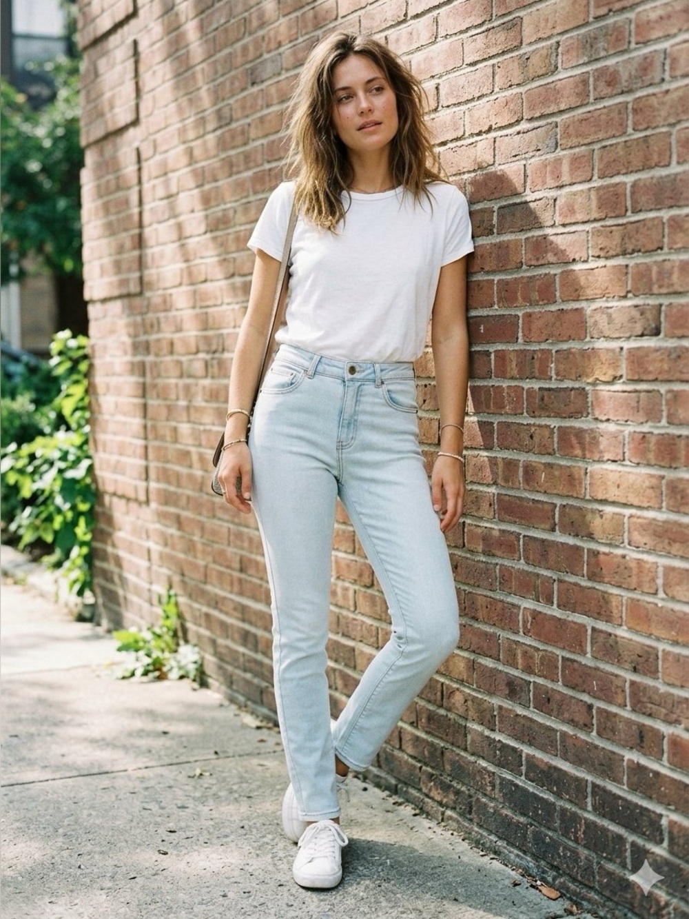 Cavalli Class Pale Blue Slim Jeans